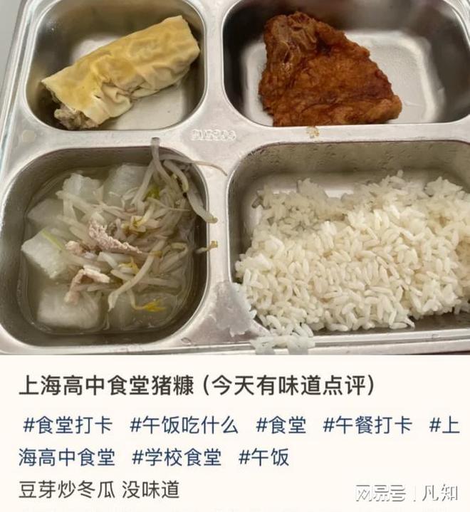 晒出孩子午餐满屏骨头块让人心酸开元棋牌“简直是耻辱”上海家长(图3)